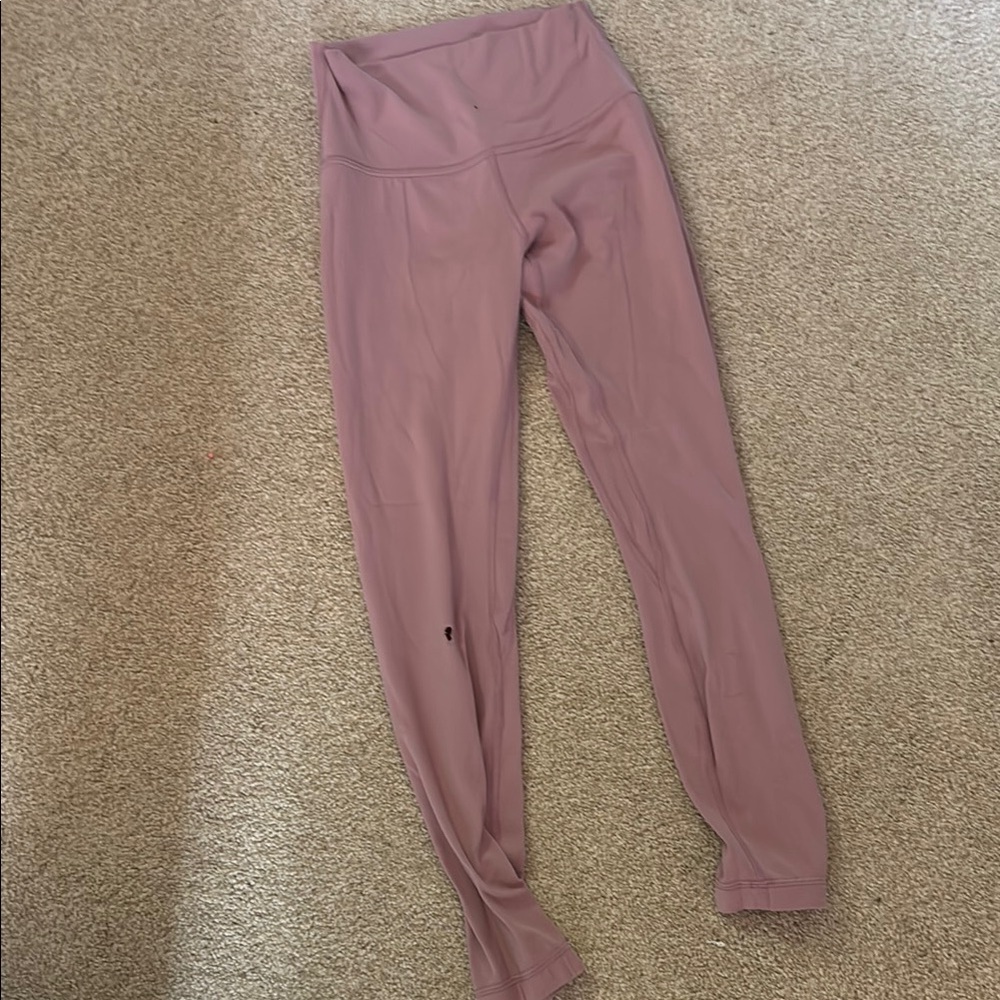 Lululemon Pink High-Waisted Leggings